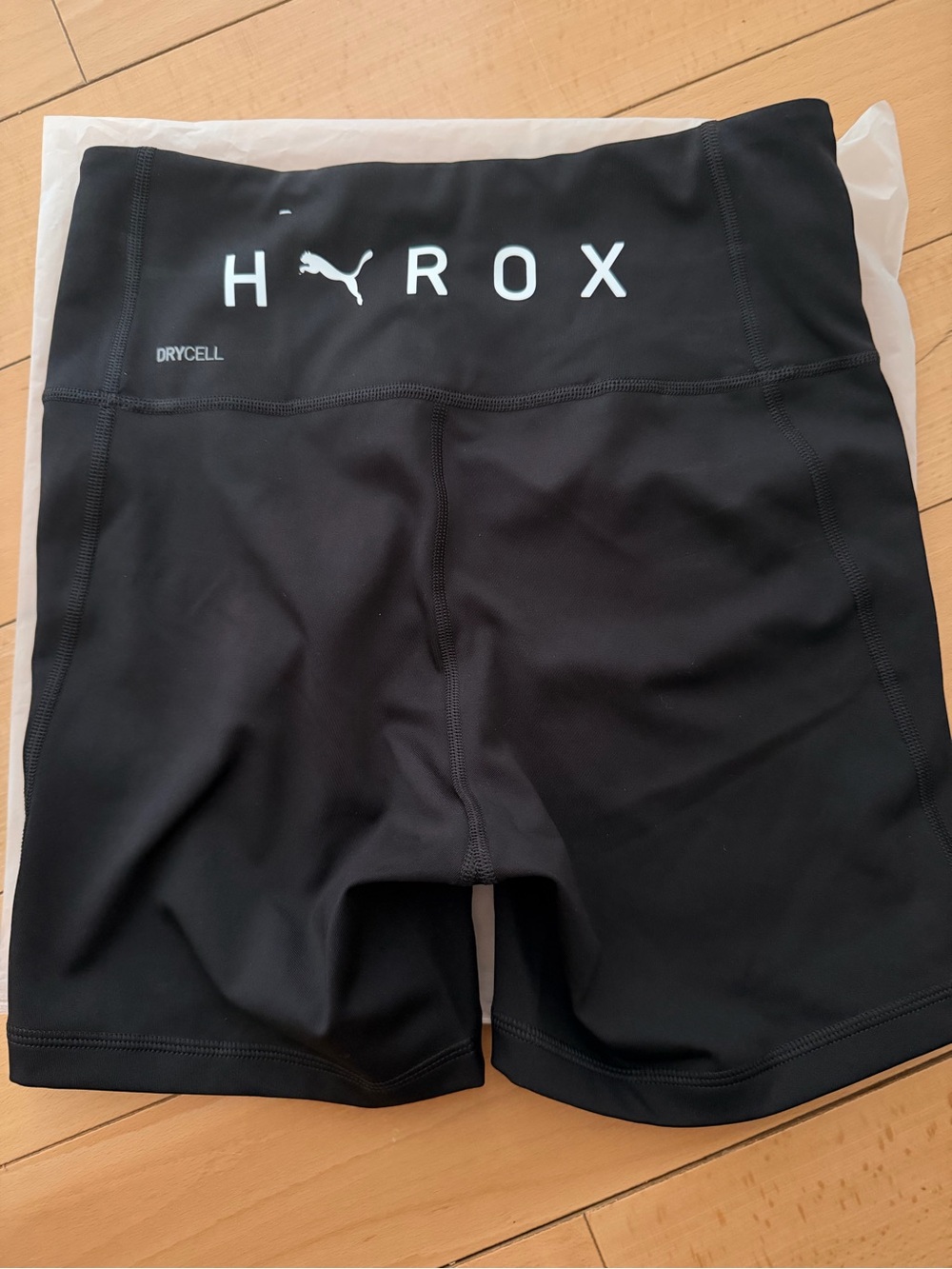 Puma Black HYROX Training Compression Shorts